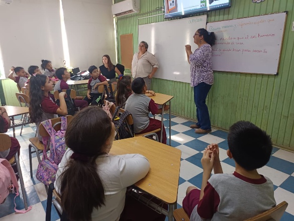 Actividad educativa en Carolina Ocampo